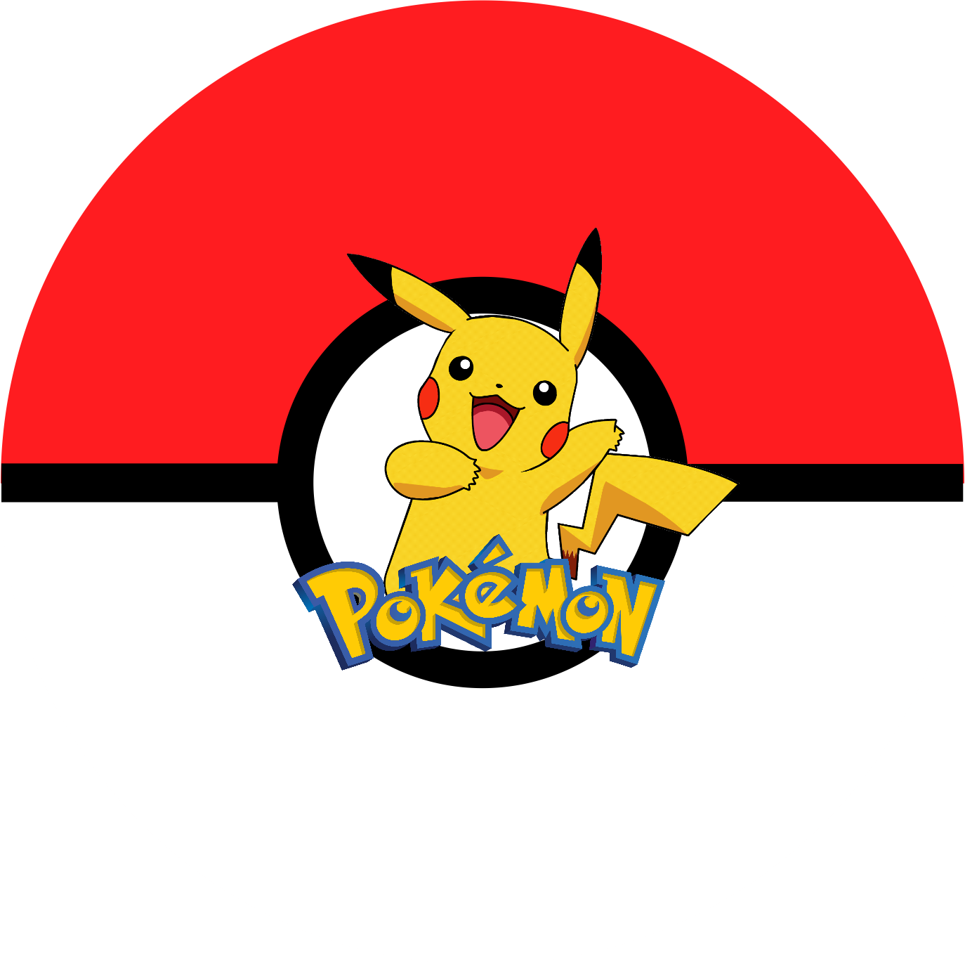 Pikachu Print 420 mm