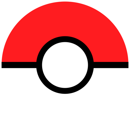 Poke Ball 20 cm, Print Size 360 mm