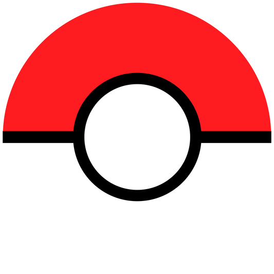Poke Ball 26 cm, Print Size 420 mm