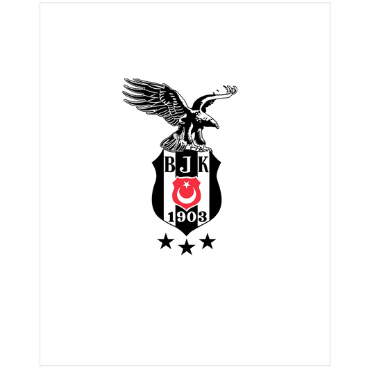 Besiktas Football 34 x 24 cm, Printing Size 500 mm