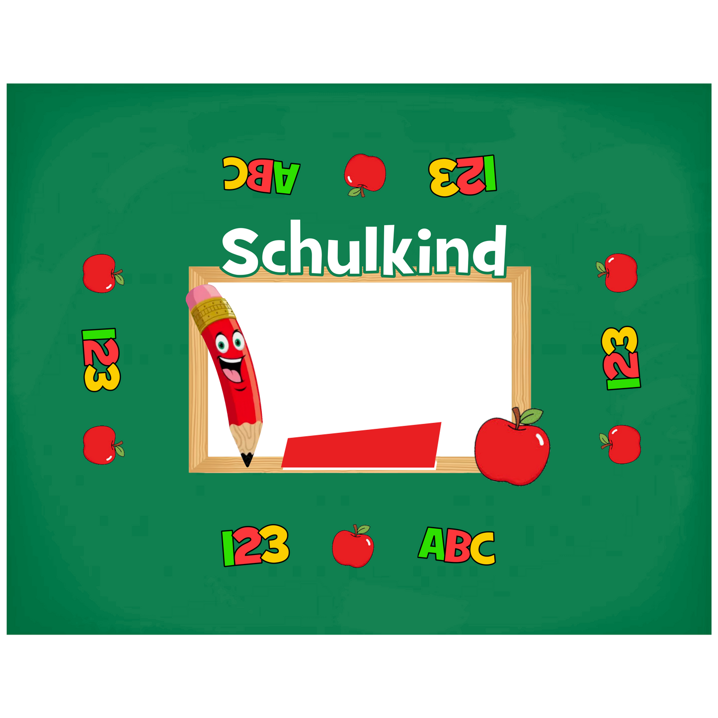 Schulkind Blackboard 30 x 20 cm Printing 460 mm