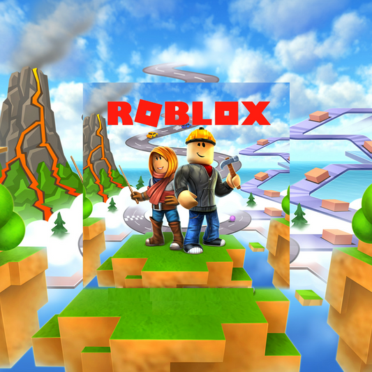 Roblox 20 x 20 cm, Printing Size 360 mm