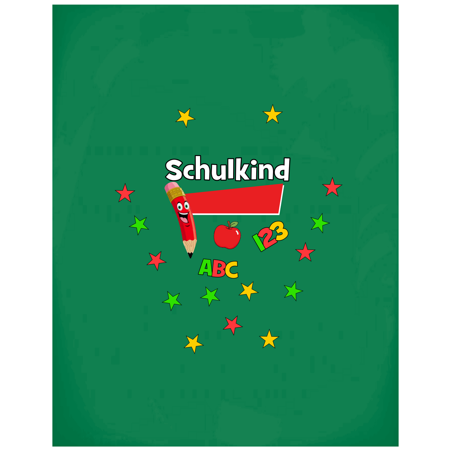 Schulkind Blackboard 30 x 20 cm Printing 460 mm