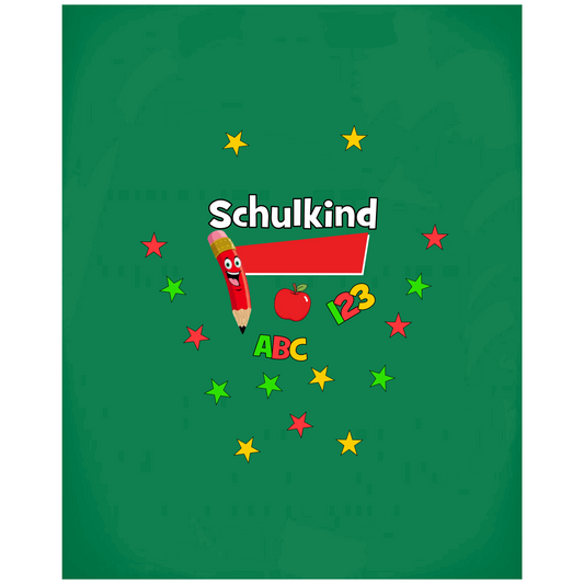 Schulkind Blackboard 34 x 24 cm Printing 500 mm