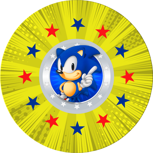 Sonic Stars Print 360 mm