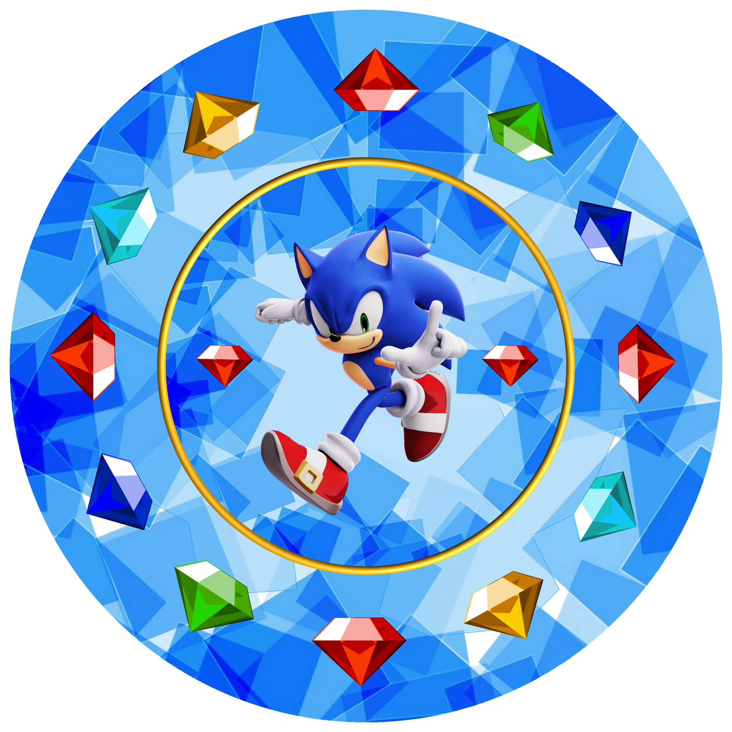 Sonic Design 30 cm, Print Size 460 mm