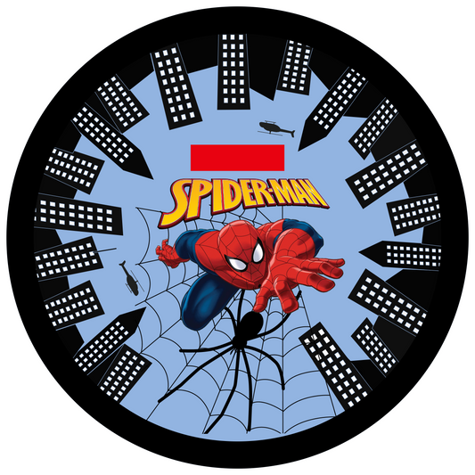 Spiderman Design 20 cm, Print Size 360 mm