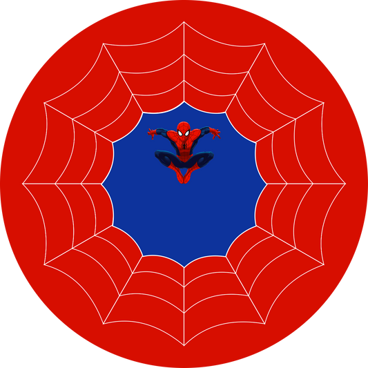 Spiderman Red Round 20 cm, Printing Size 360 mm