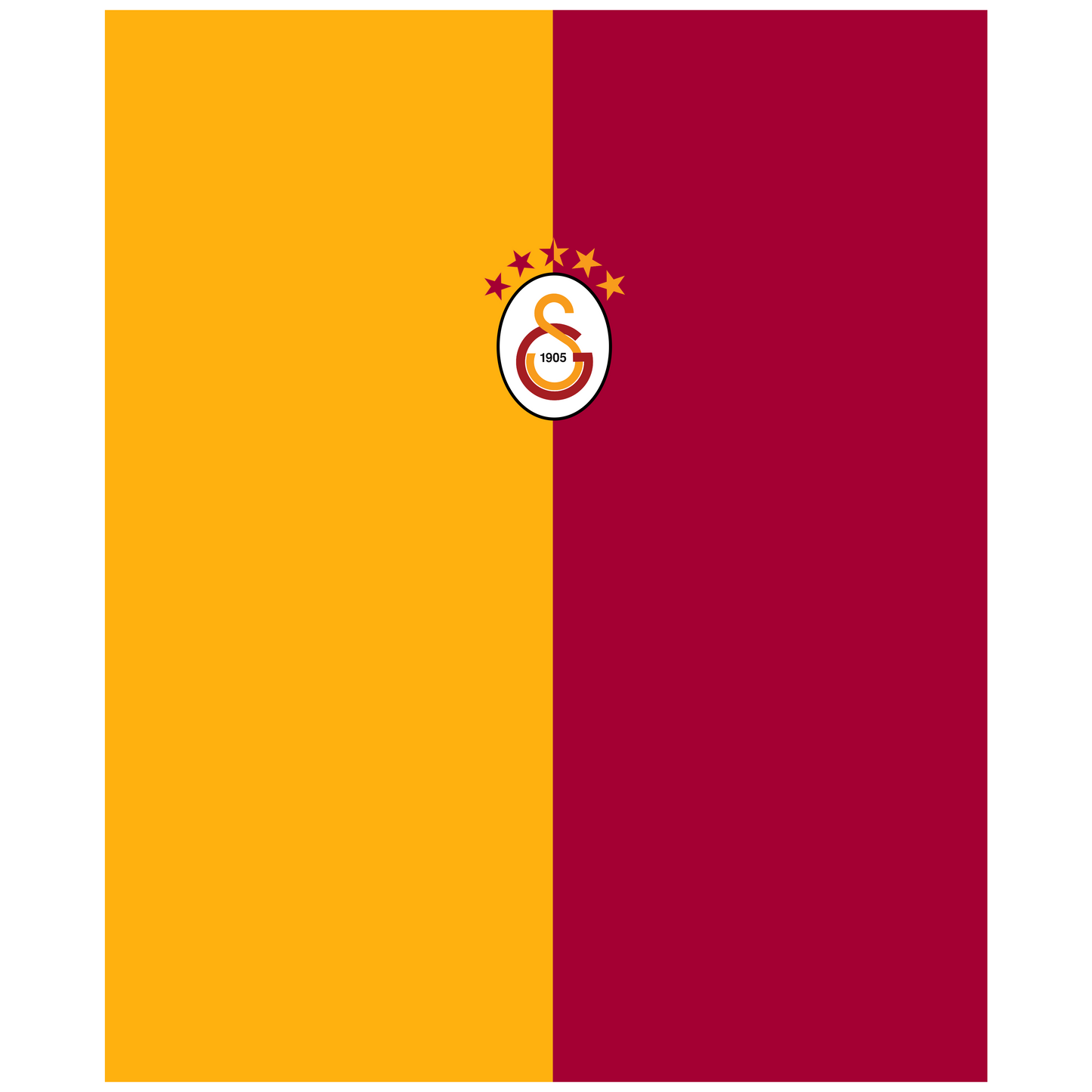 T-Shirt Galatasaray 40 x 30 cm, Printing Size 560 mm