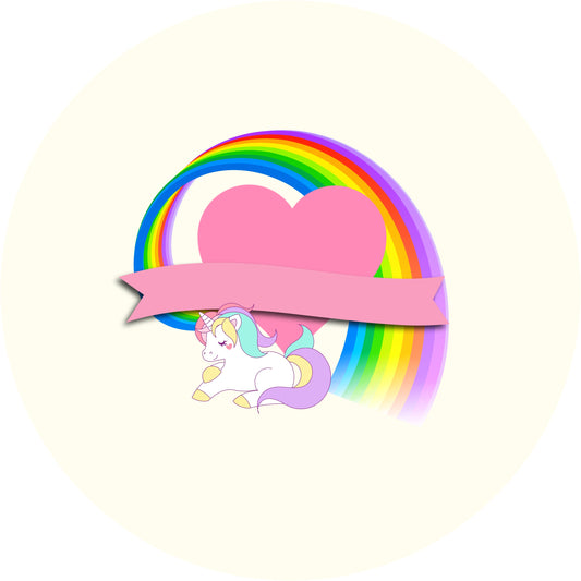 Unicorn Design 30 cm, Print 460 cm