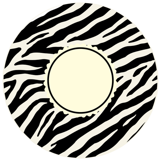 Zebra 20 cm, Print Size 360 mm