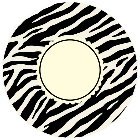 Zebra 26 cm, Print Size 420 mm