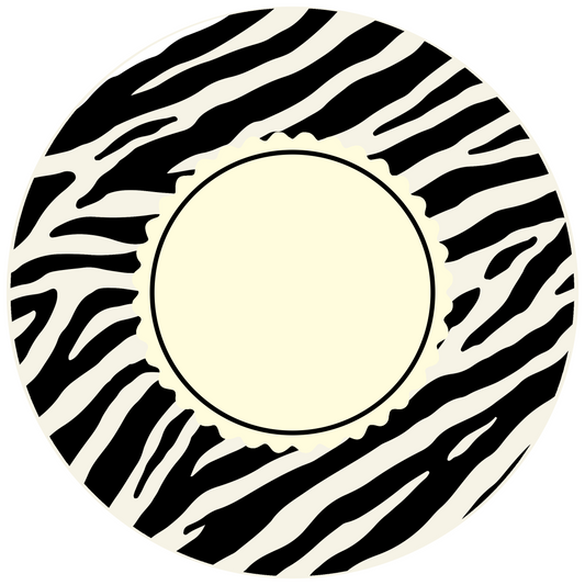 Zebra 30 cm, Print Size 460 mm