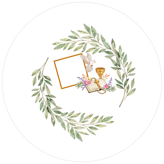 Zur Kommunion 20 cm, Print Size 360 mm